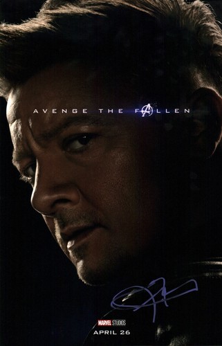 Jeremy renner hawkeye 11x17 - jeremy,