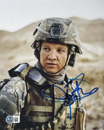 Actor jeremy renner signed - actor,
