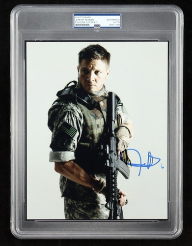 Jeremy renner signed the - signed, "the
