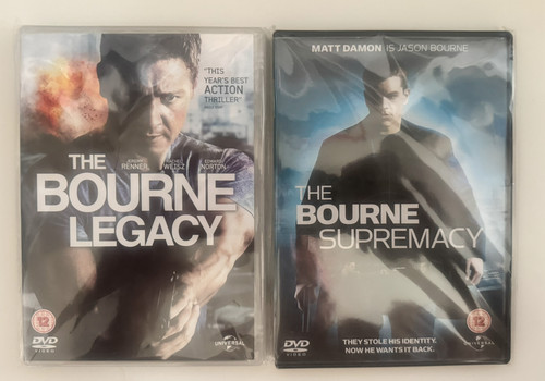 Bourne dvd bundle legacy - bundle, x2