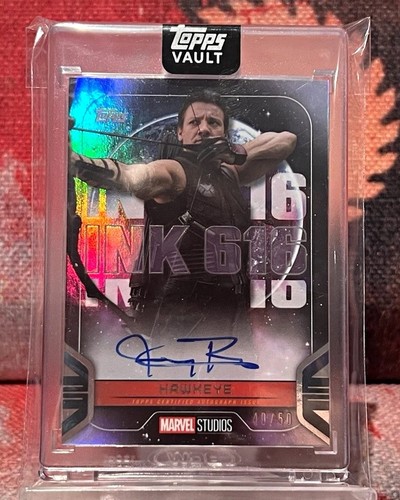 Topps vault marvel - topps, hawkeye